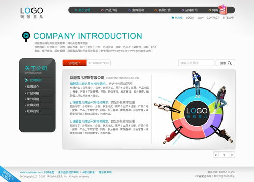 瑞頤雪兒網(wǎng)站及集團前臺與登錄系統(tǒng)設(shè)計制作方案